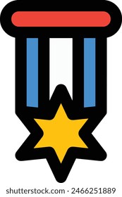 star icon symbol vector image