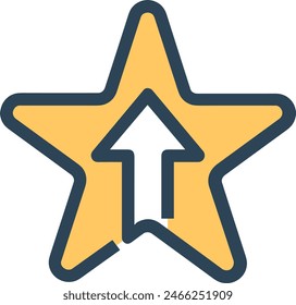 star icon symbol vector image