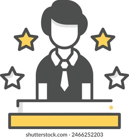 star icon symbol vector image