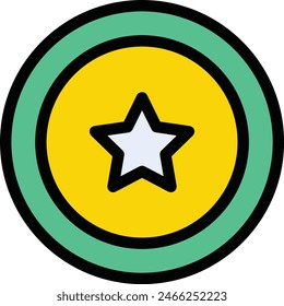 star icon symbol vector image