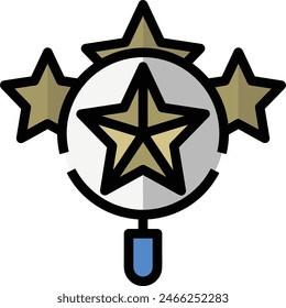símbolo de estrella Imagen de Vector