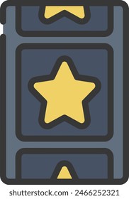símbolo de estrella Imagen de Vector