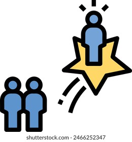 star icon symbol vector image