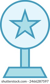 símbolo de estrella Imagen de Vector
