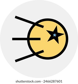 símbolo de estrella Imagen de Vector