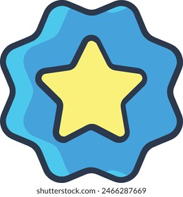 star icon symbol vector image