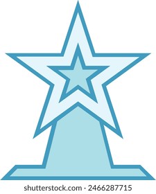 star icon symbol vector image