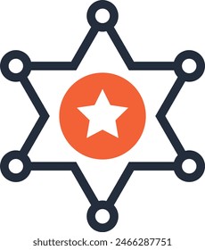 star icon symbol vector image