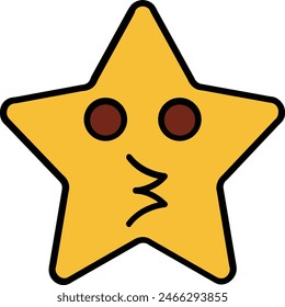 star icon symbol vector image