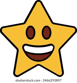star icon symbol vector image