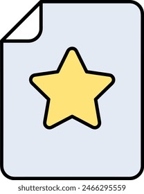 símbolo de estrella Imagen de Vector