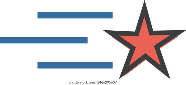 star icon symbol vector image