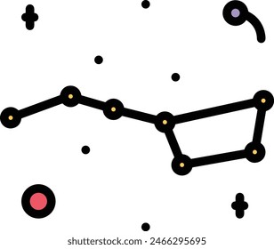 símbolo de estrella Imagen de Vector