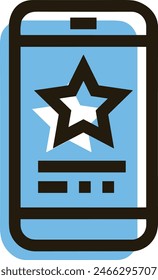 star icon symbol vector image