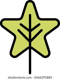 símbolo de estrella Imagen de Vector