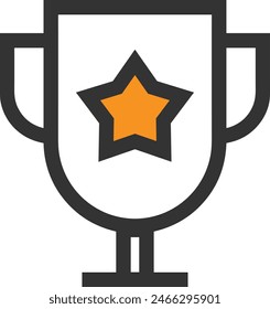 star icon symbol vector image