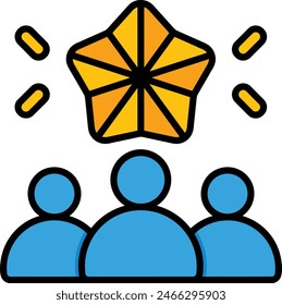 star icon symbol vector image