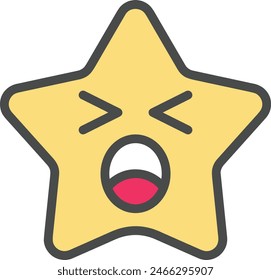 star icon symbol vector image