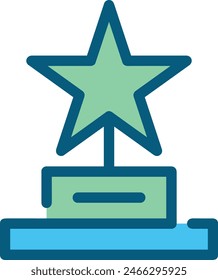 star icon symbol vector image