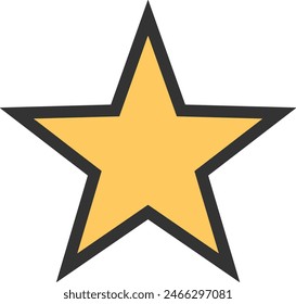 star icon symbol vector image
