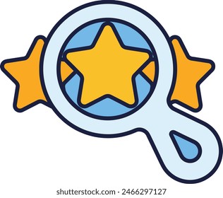 star icon symbol vector image