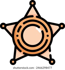 símbolo de estrella Imagen de Vector