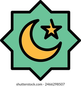 símbolo de estrella Imagen de Vector