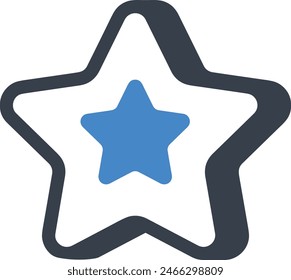 star icon symbol vector image