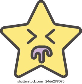 símbolo de estrella Imagen de Vector