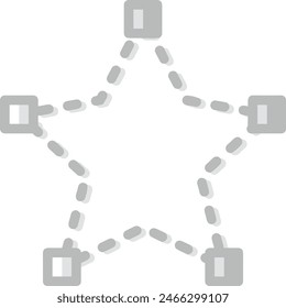 símbolo de estrella Imagen de Vector