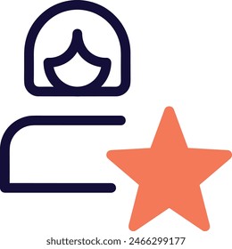 star icon symbol vector image
