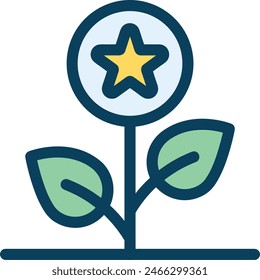 star icon symbol vector image