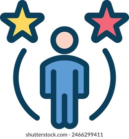 star icon symbol vector image