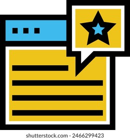 star icon symbol vector image
