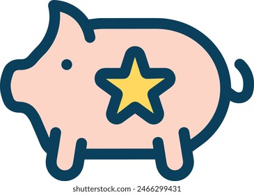 símbolo de estrella Imagen de Vector