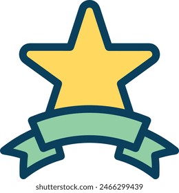 símbolo de estrella Imagen de Vector