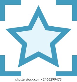 star icon symbol vector image