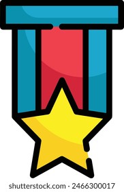 símbolo de estrella Imagen de Vector