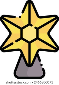 star icon symbol vector image
