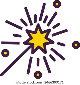 star icon symbol vector image