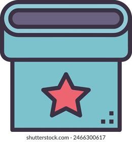 símbolo de estrella Imagen de Vector