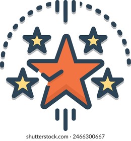 star icon symbol vector image