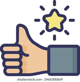 star icon symbol vector image