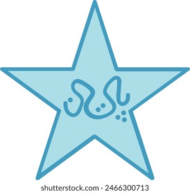 star icon symbol vector image