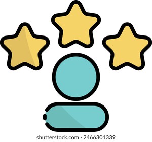 star icon symbol vector image