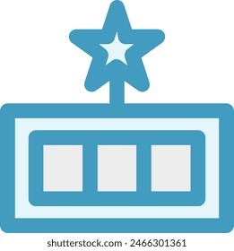 star icon symbol vector image