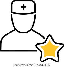 star icon symbol vector image
