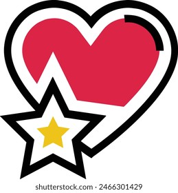 star icon symbol vector image