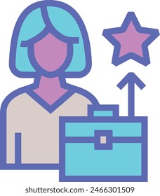 símbolo de estrella Imagen de Vector