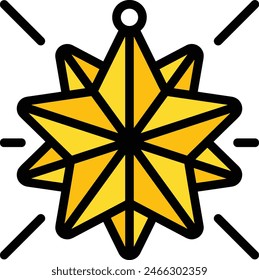 star icon symbol vector image